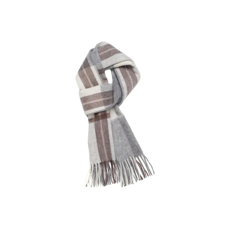 NAME.S 100% Sheep Wool Knit Scarves Men's-4