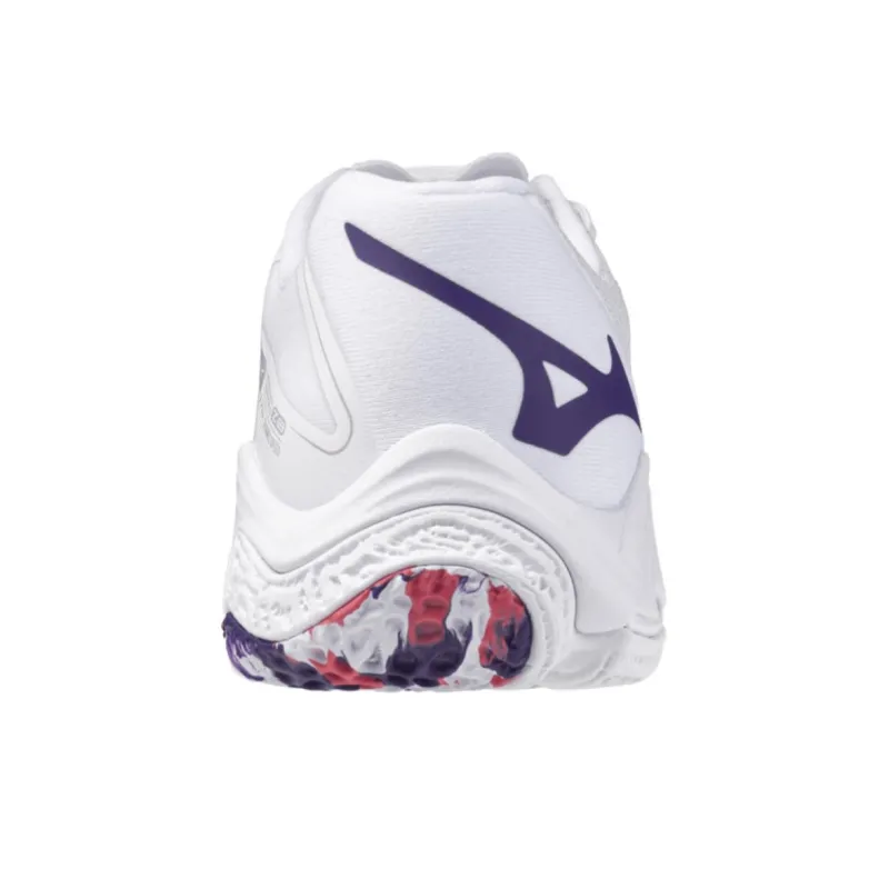 Mizuno Women's Wave Lightning Z8 'White Violet Indigo' Women's-3