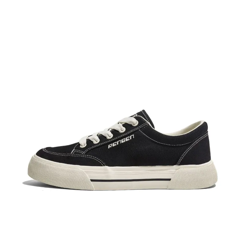 RENBEN Lightweight Wear resistant And Non slip Low Top Canvas Shoes Unisex-0