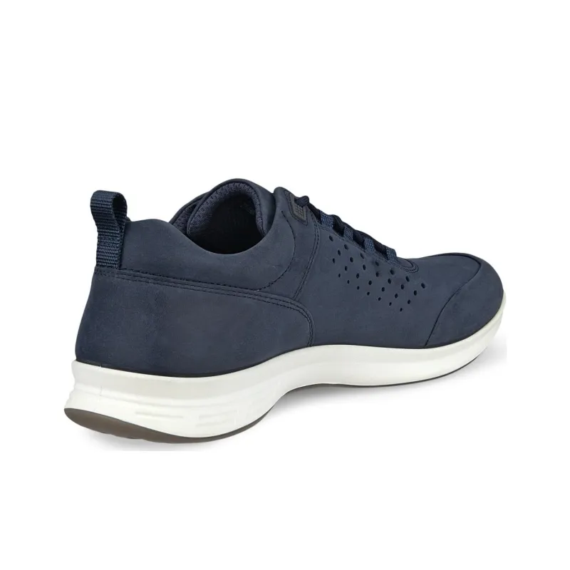 Ecco Exceed Slip Resistant Low Top Casual Shoes Men's Blue-2