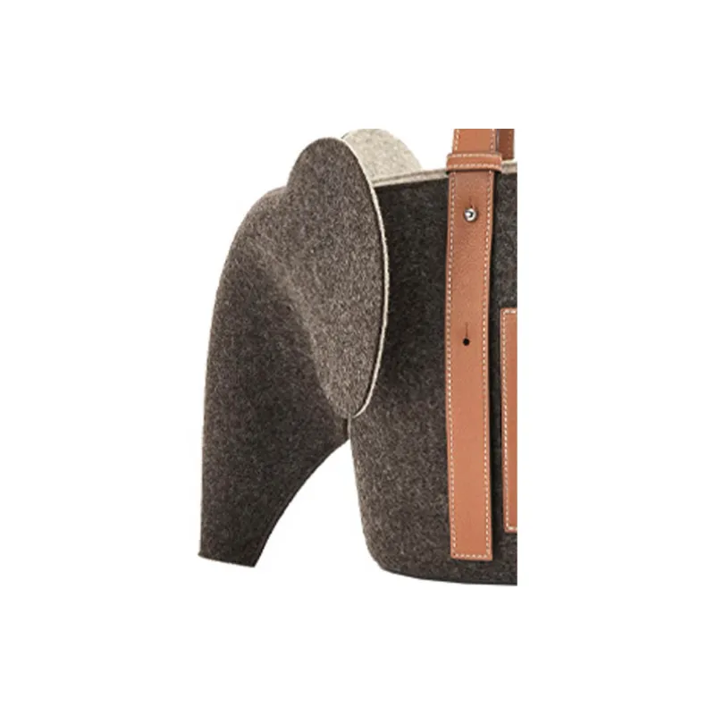 LOEWE Elephant Basket Handbags-3