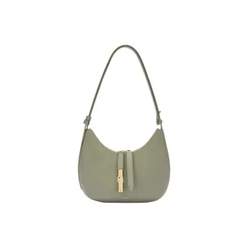 Furla GOCCIA Calfskin Shoulder Bag Women's Agave