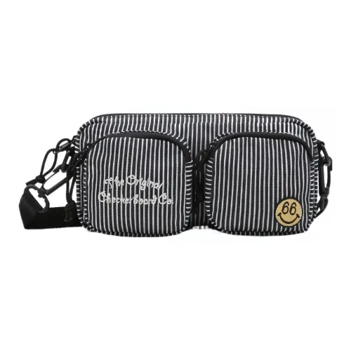 Vans Cotton Crossbody Bags Fanny Pack Unisex Indigo