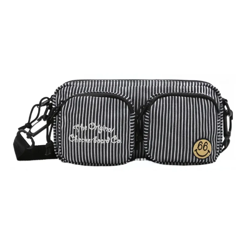 Vans Cotton Crossbody Bags Fanny Pack Unisex Indigo-0