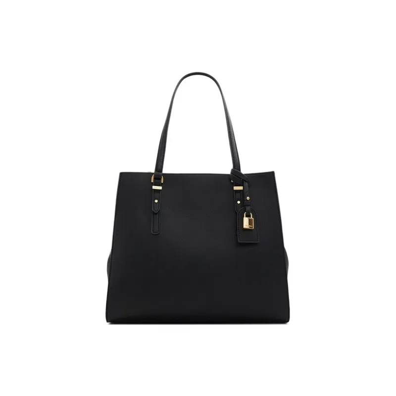 ALDO Artificial Leather One Shoulder Handbag Tubas Women's Khaki/Cognac/Black-6