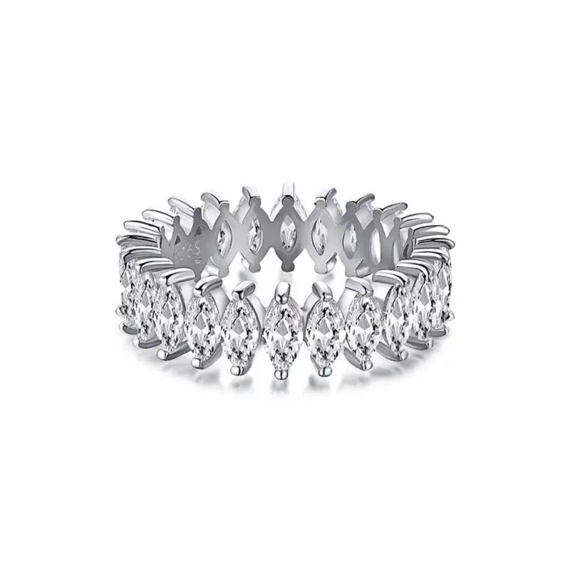 WUMZK 925 Sterling Silver Rings Unisex-0