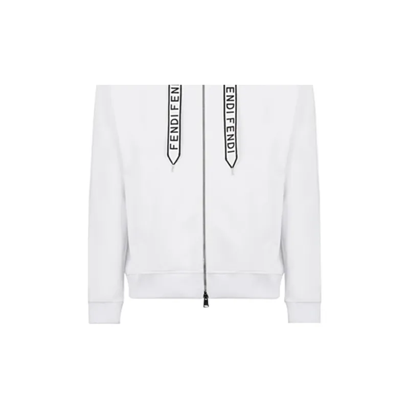 FENDI Jackets Men White-5