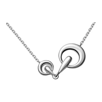 WEILAMANNI 925 Sterling Silver Necklaces Women's White Gold