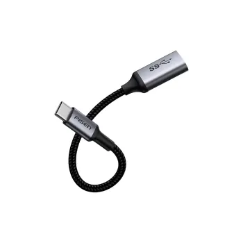 PISEN Adapters TC04 0.15m One Drag One OTG Aluminum Alloy Case Yarn Body Cables