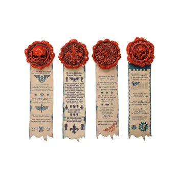 STARFORGED Terra Vulture Mechanical Pure Seal Set 1 Starforged Warhammer 40K Merch Badges