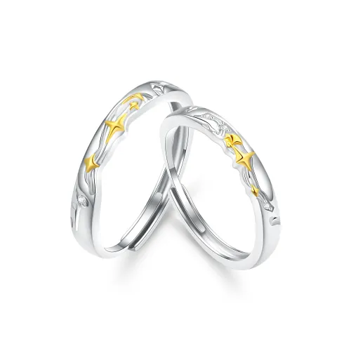 Jodie&Kevin 999 Fine Silver Rings Unisex