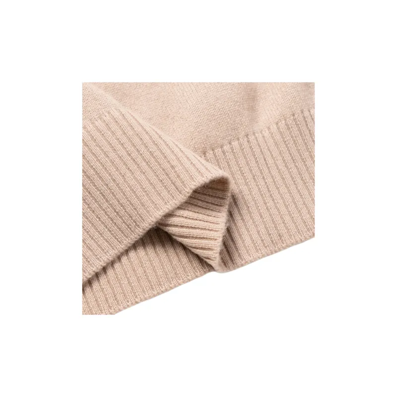MIU MIU Logo intarsia Cashmere Top-9