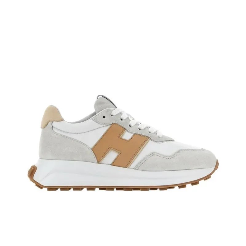 HOGAN Logo Patch Panelled Sneakers Women's-1
