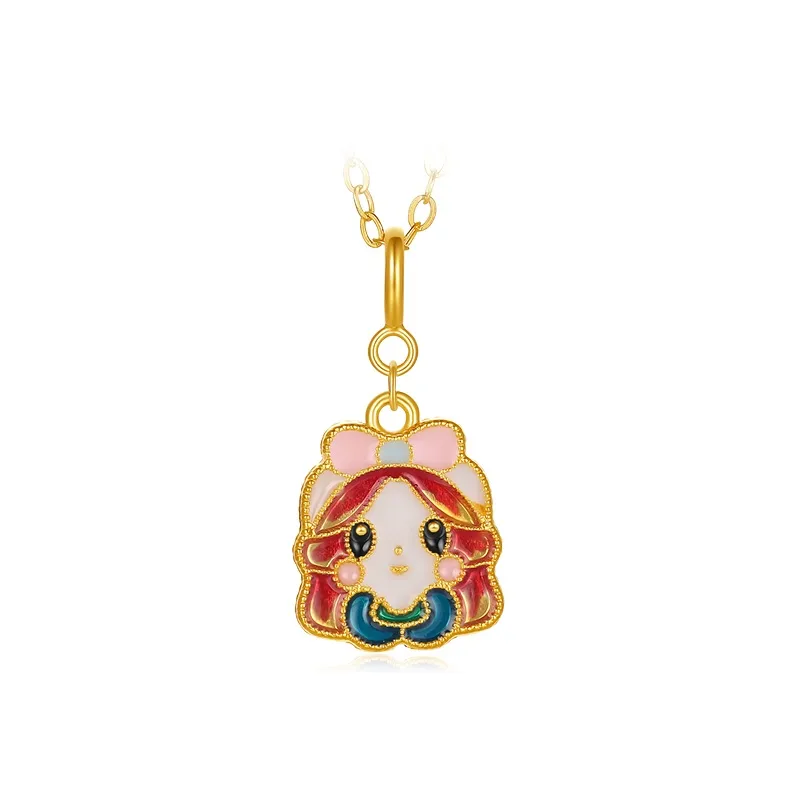 SUNFEEL 18K Gold Pendants Unisex-4
