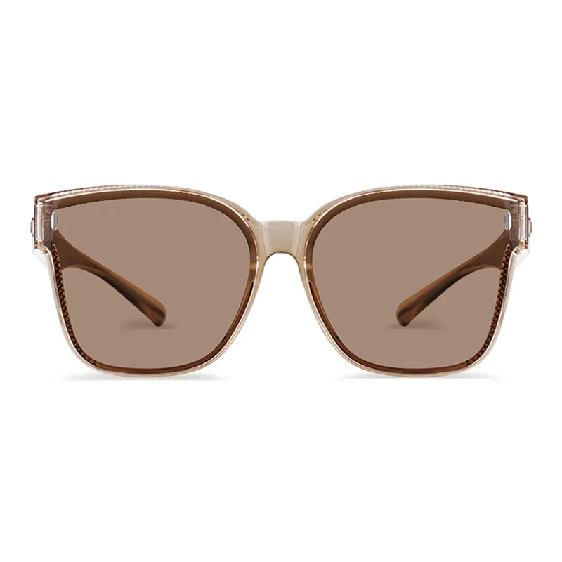 Wood Premium TR/Memory Plastic Square Sunglasses Unisex-2