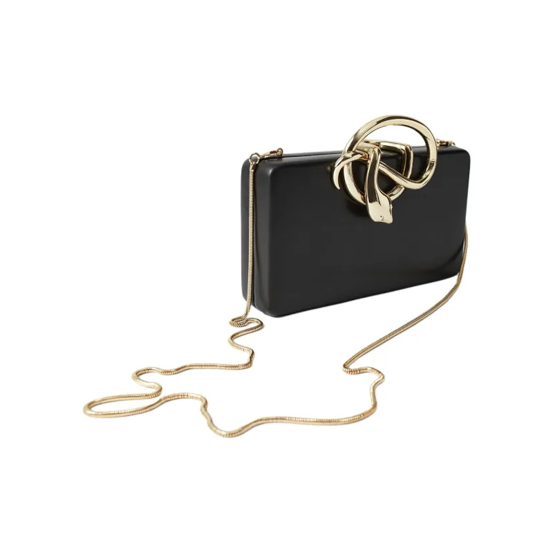 Other Stories Leather Shoulder Bag Women's Black-2