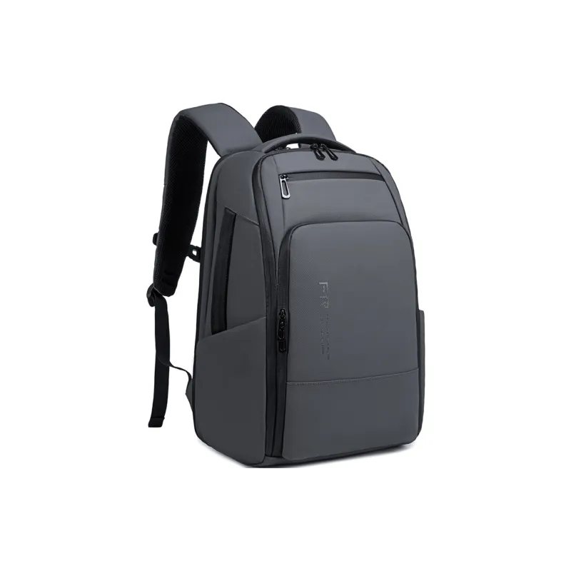 FENRUIEN Oxford Backpack Regular Men's Black/Gray-5