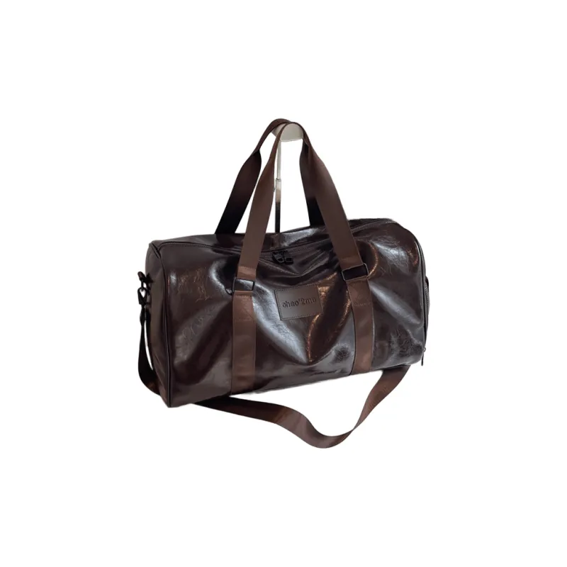 BEMIX PETS PU Travel Bag Unisex Black-4