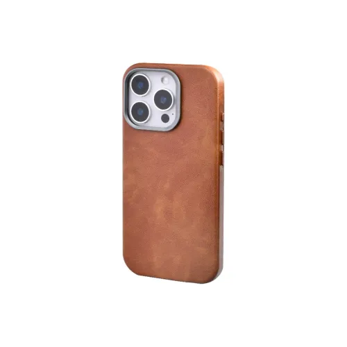 TXBX PC Leather Vintage Inspired Leather Magnetic Business Phone Case Compatible With Apple 16/15/14/13 Series