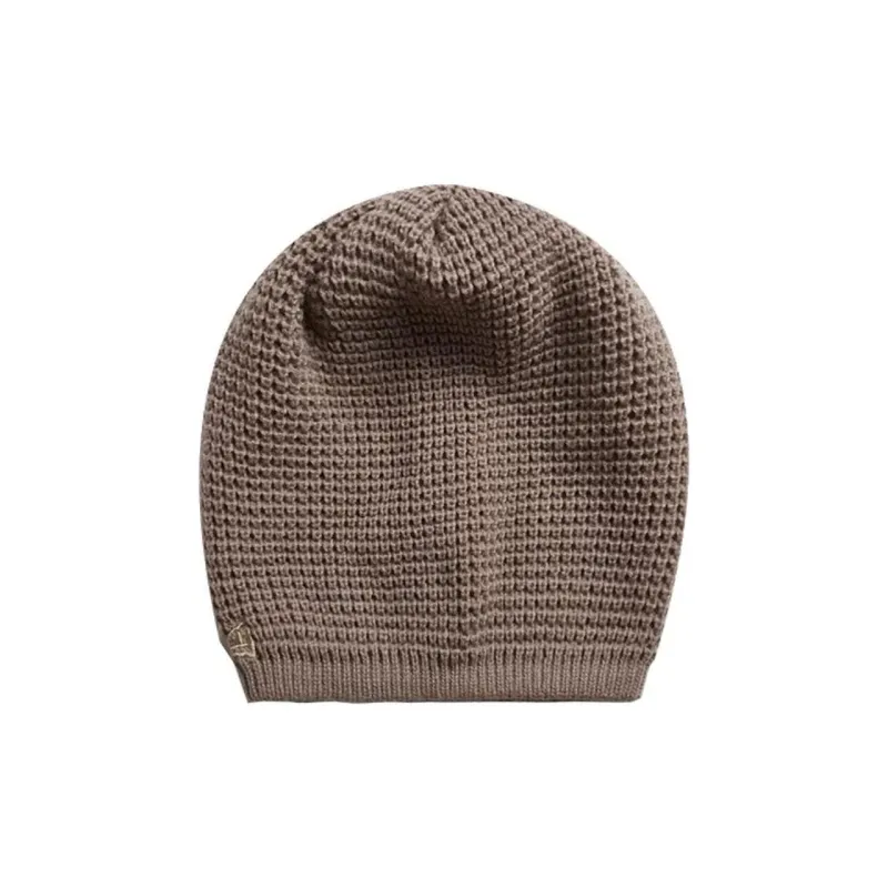 New Era Knitted Fabric, Acrylic Beanies Unisex Khaki-2