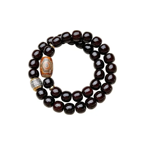 Jinghua Record Barbie Sandalwood Wooden Bracelets Unisex