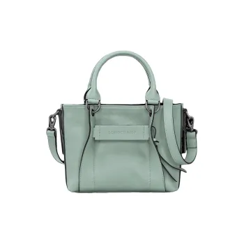 LONGCHAMP Calfskin One Shoulder Handbags Small Size Women's Emerald Green