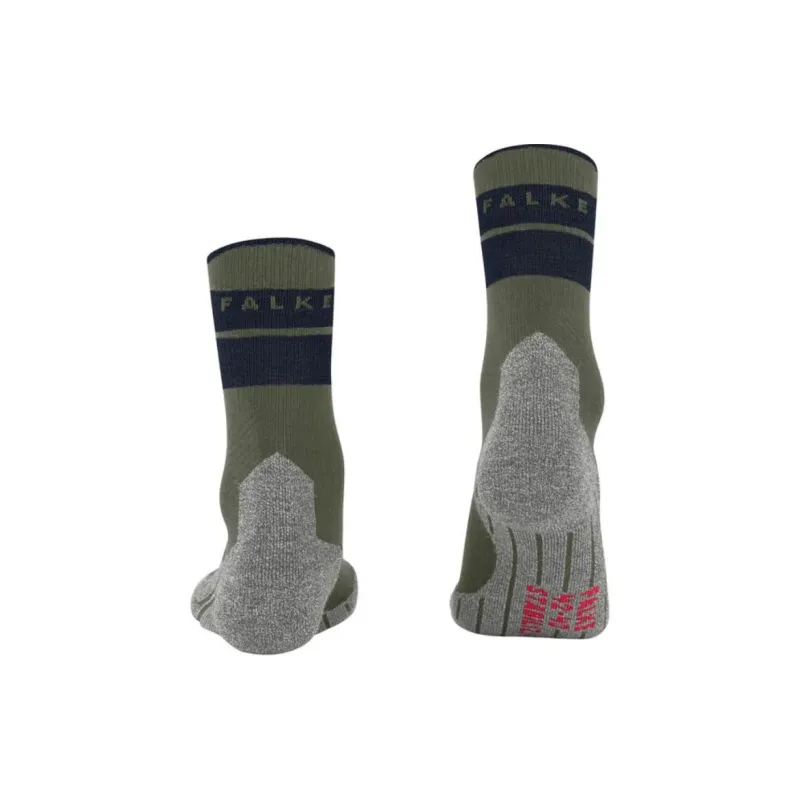 FALKE Mid-Calf Socks Men's 1 Pack Green-1