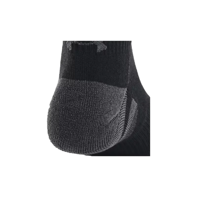 Under Armour Performance Tech Ankle Socks Unisex 3 Pack Black-4