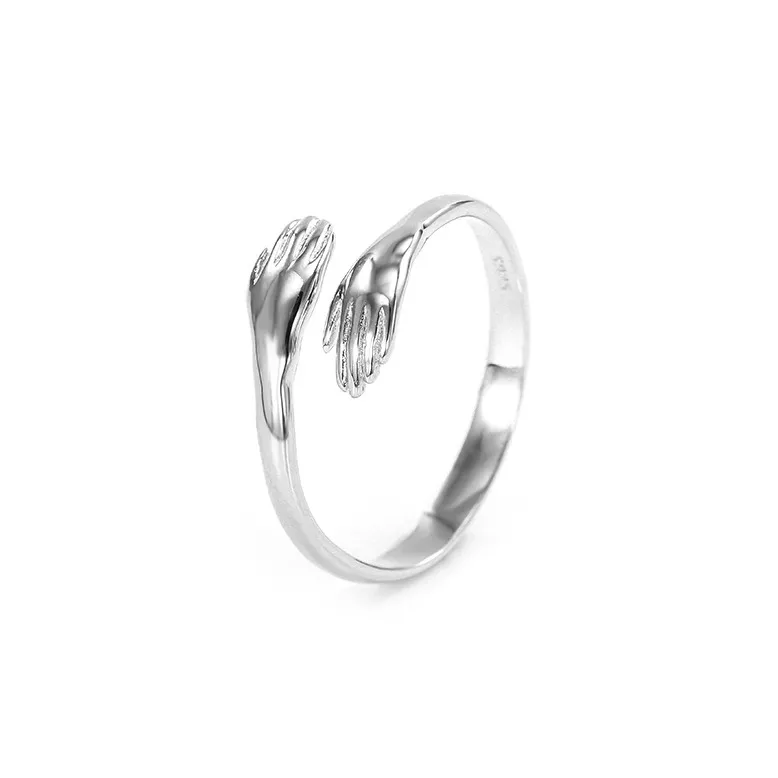 Vegetarian S925 Silver Rings Unisex-0