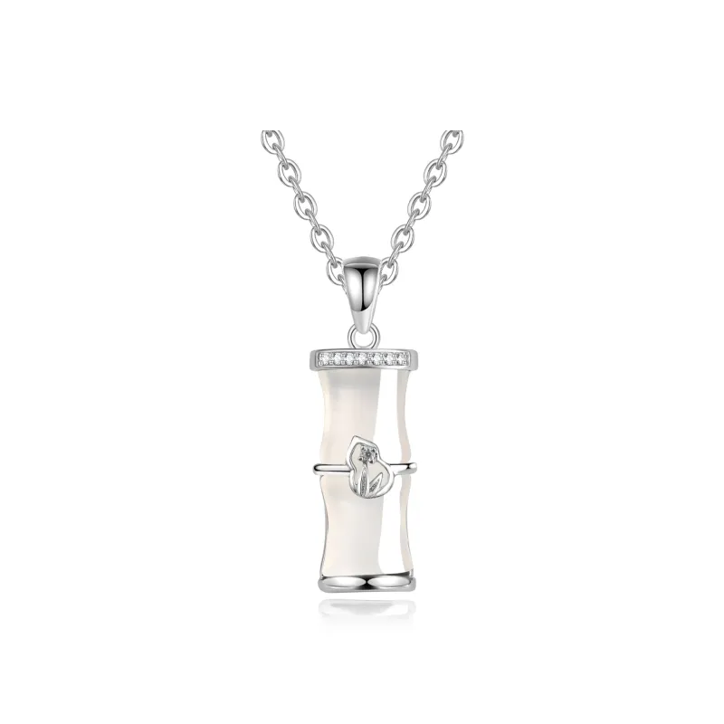 Lao Feng Xiang Chalcedony Necklaces Unisex-4