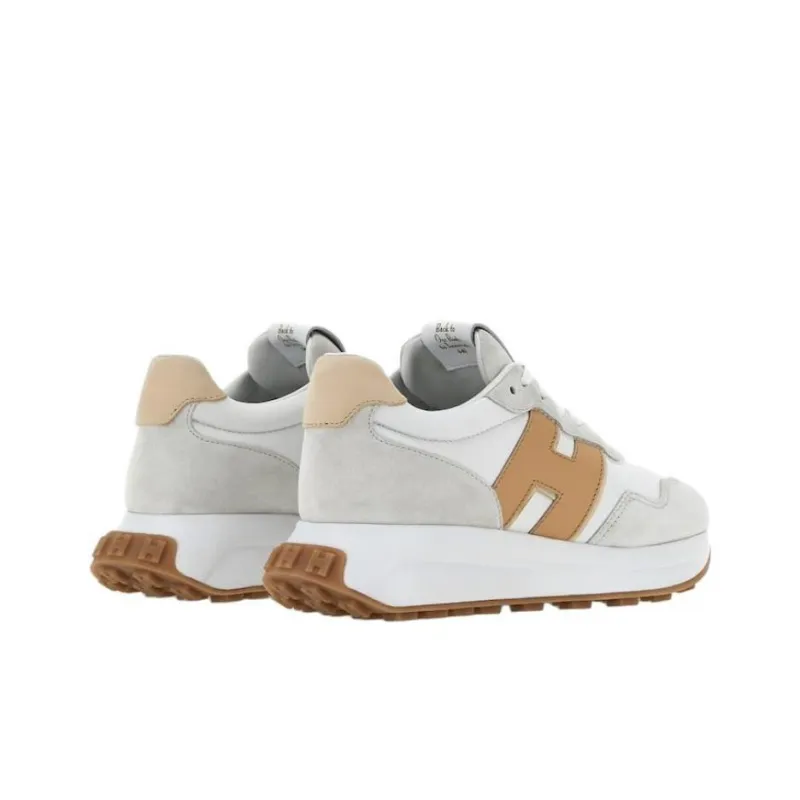 HOGAN Logo Patch Panelled Sneakers Women's-3