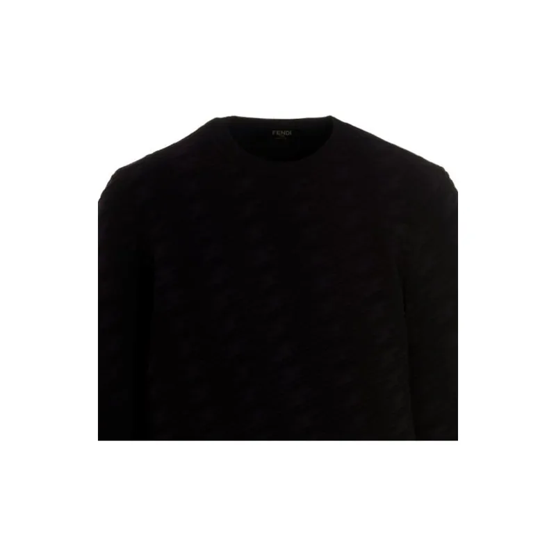 FENDI Sweaters Men Black-4