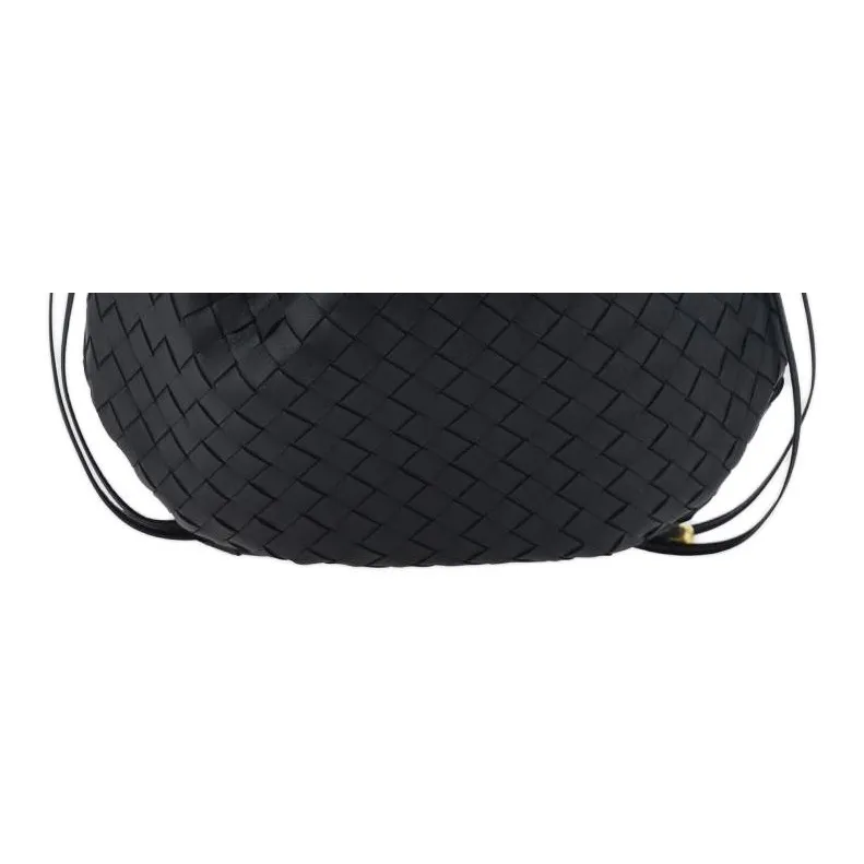 Bottega Veneta Calfskin Handbag, Shoulder Bag Regular Women's Black-3