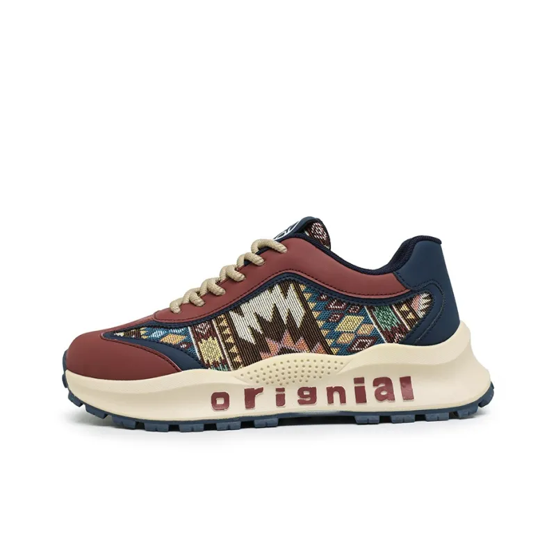 SENGUIBUCK Breathable Height Increasing Low-Top Chunky Sneakers Men's-2