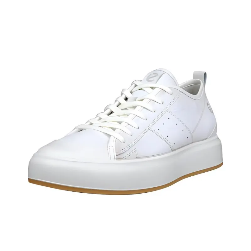 Ecco Wear resistant And Lightweight Low Top Skateboard Shoes Men's White-2