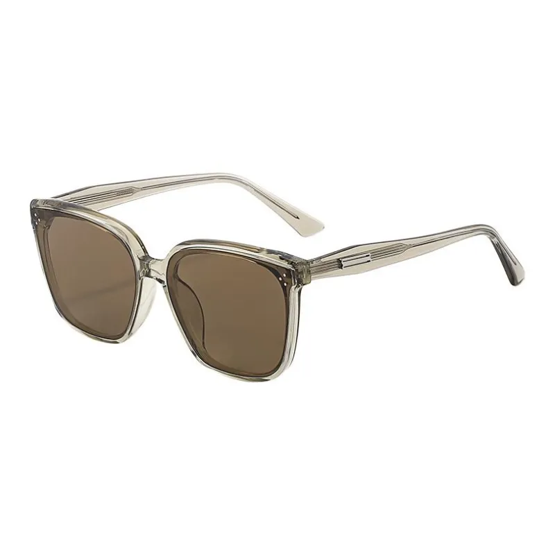 Sagawa Plate Frame Square Sunglasses Unisex-8