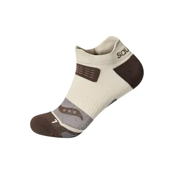 Saucony Polygiene Ankle Socks Unisex 1 Pack Light Khaki