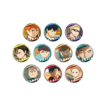 March·Monster Haikyu!! Passionate Collection Passionate Love, Fourth Edition Badges