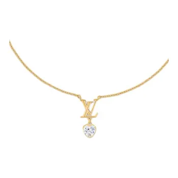 LOUIS VUITTON Lv Iconic Heart Necklace