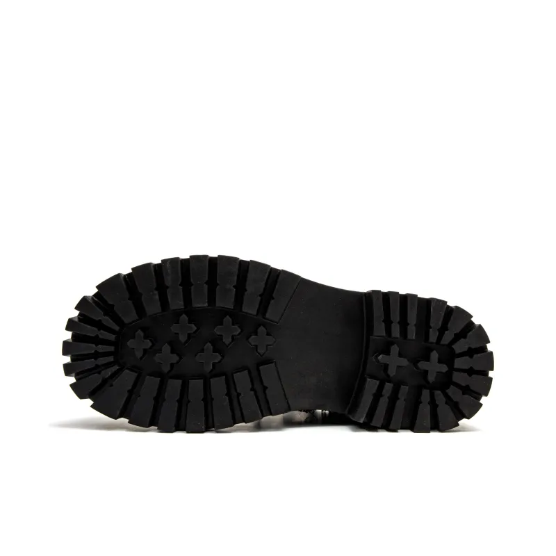 1997K Anti Slip And Wear Resistant Height Increasing Low Top Casual Shoes Unisex Black-4