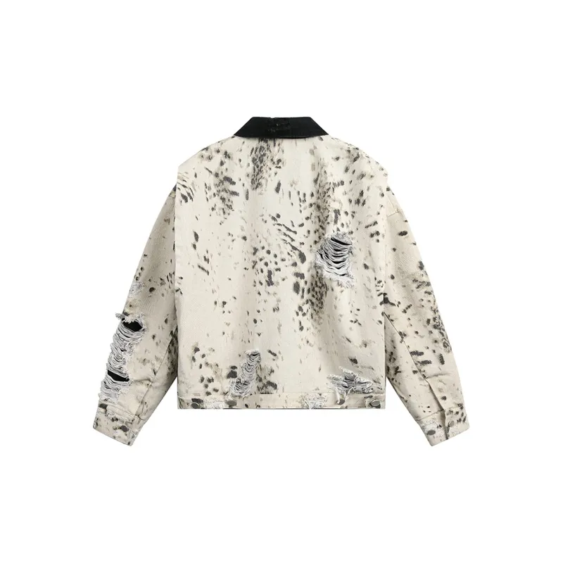 GBXM Jackets Coats Unisex Dirty White-1