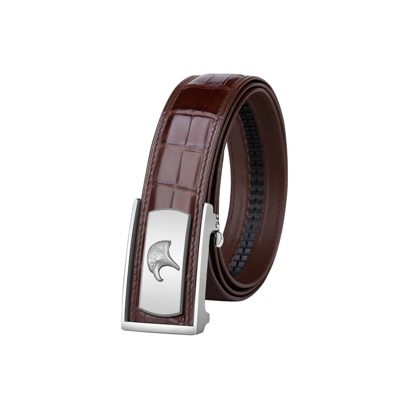 Jaylen Oos Crocodile Leather Leather Belts Men's 3.5cm/3.8cm-15