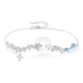 MOLADY Chalcedony Bracelets Women's