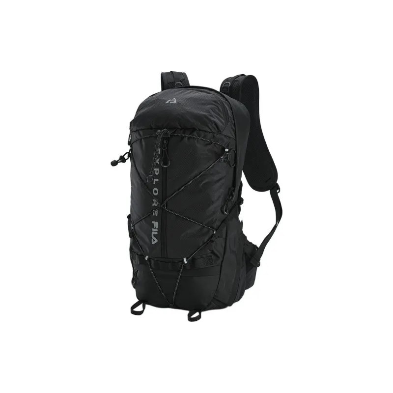 FILA EXPLORER Fabric Outdoor Hiking Bag Backpacks Men's Black-1