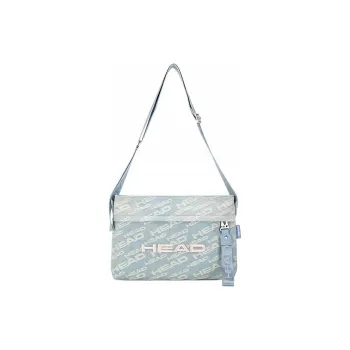 HEAD Fabric Crossbody Bag Shoulder Bag Medium Size Unisex Light Blue