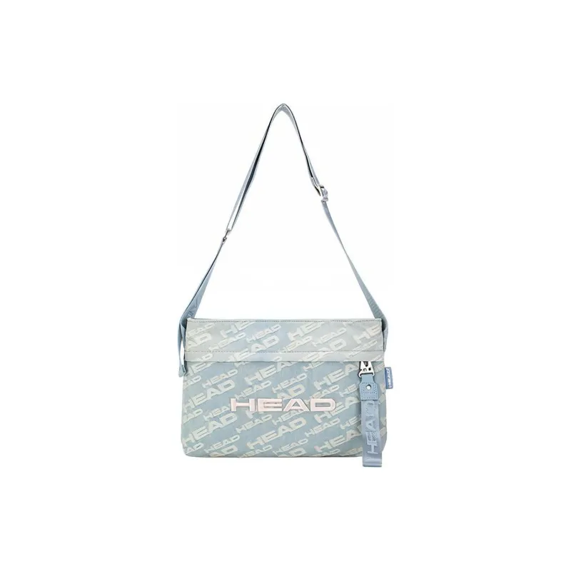 HEAD Fabric Crossbody Bag Shoulder Bag Medium Size Unisex Light Blue-0