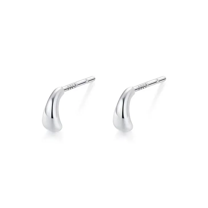 MCK Sterling Silver Stud Earrings Women's-10