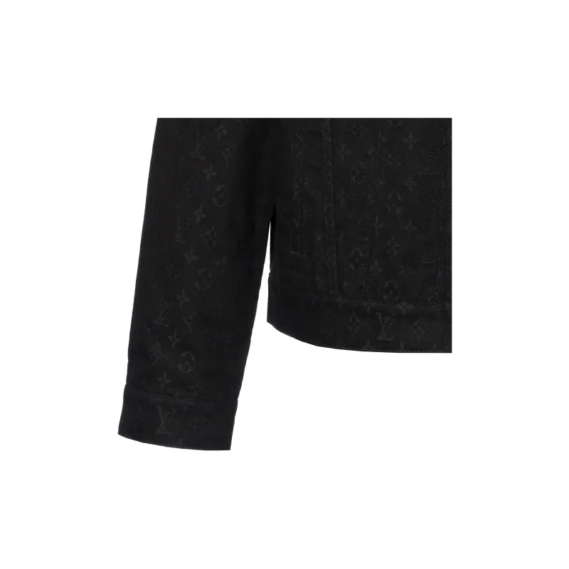 LOUIS VUITTON Jacket Men's Black-3
