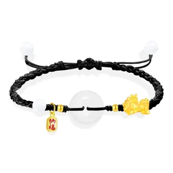 SINO GEM Gold Bracelet Unisex