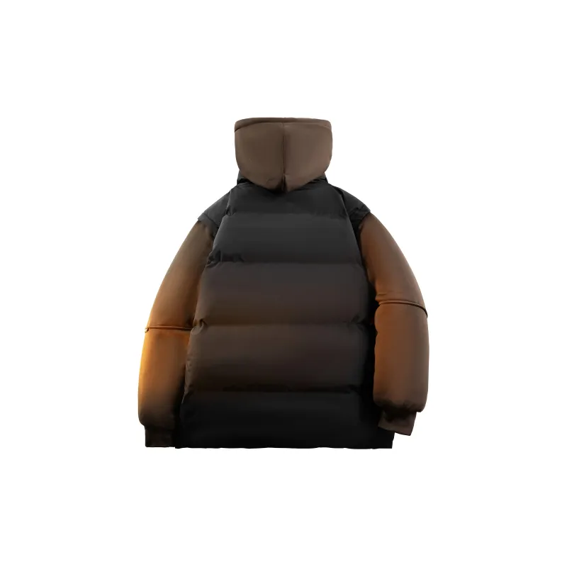 BOTH PLAY Puffer Jacket Unisex Umber-1